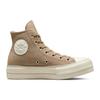 Converse  Chuck Taylor All Star Lift Platform High Nomad Khaki Women Sneakers Tan Desert-Sand Egret A03250C