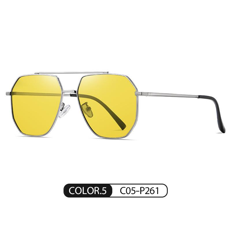 Strictly Selected Polarized Sunglasses Polygonal Oval Sunglasses Personalized Uv Protection Glasses 8537