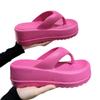 Fashion Kidmi Damen Absatzsandalen Damen Absatz Zehensandalen Sommer Dicke Sohle EVA Strand Pantoletten Für Damen Fashion Weiche Plateau Wolken Hausschuhe