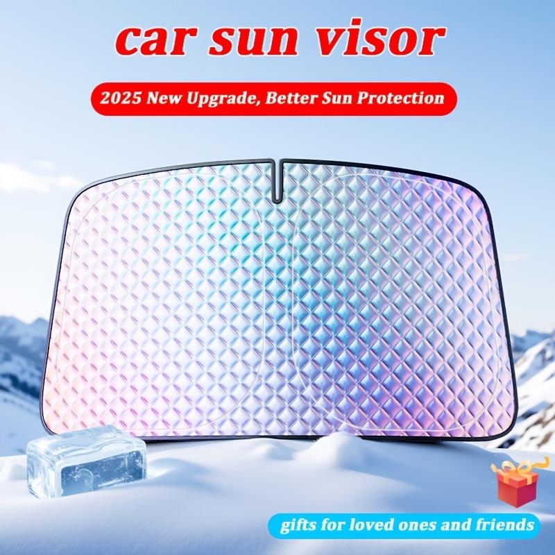 Niversal Foldable Windshield Sunshade - Heat Reflective Car Window Cover for Sun Protection, Fits Most Vehicles