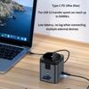 9-in-1 Multifunktions-Hub Dockingstation Kabelloses Ladegerät für iPhone 12-17, Magnetischer Schnelllade-Hub für AirPods, Schnellladegerät mit USB-C-Anschlüssen