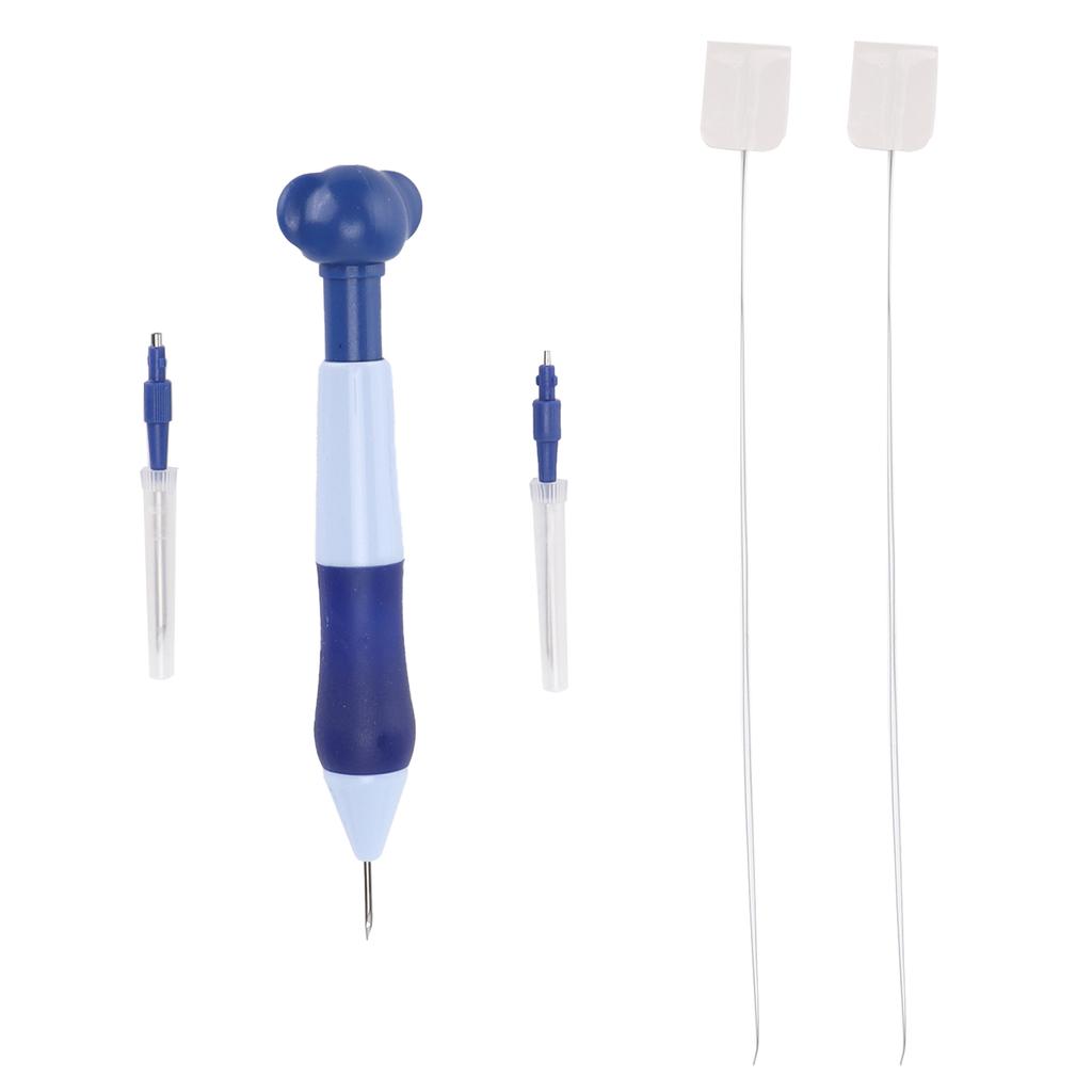 Punch Needle Yarn Knitting HandMade Weaving Embroidery Tool with ABS Plastic Handle