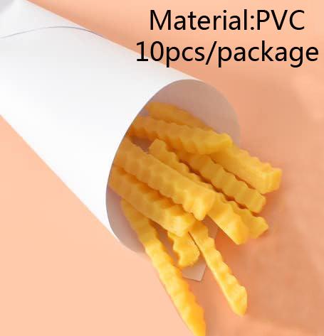 Künstliche Chips Pommes Frites Modell Food Fotografie Requisiten Zimmerdekoration Festliche Party Dekoration Zubehör Kinderspielzeug