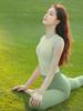 Yoga-Top: Super heiße Pilates-Trainingsweste mit Brustpolstern - Fake-Zweiteiler-Design für Fitness