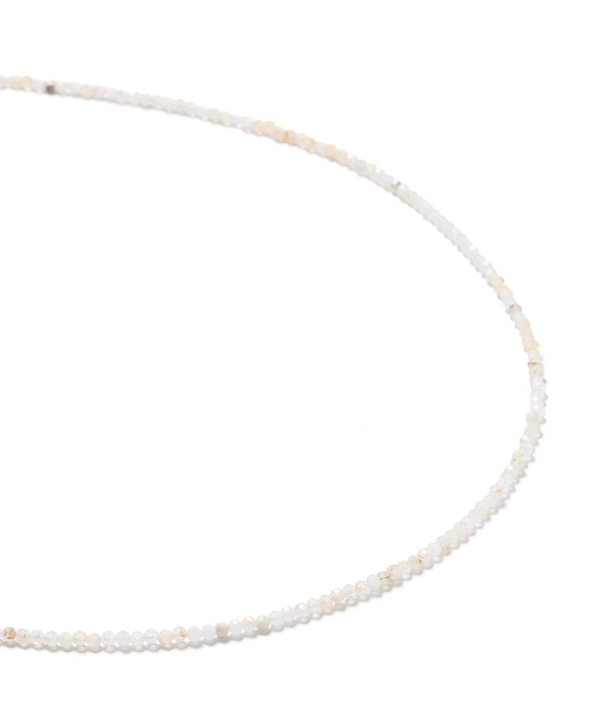 Polalita Off-White Mini Bead Necklace (Plt-Nl-017_Iv)