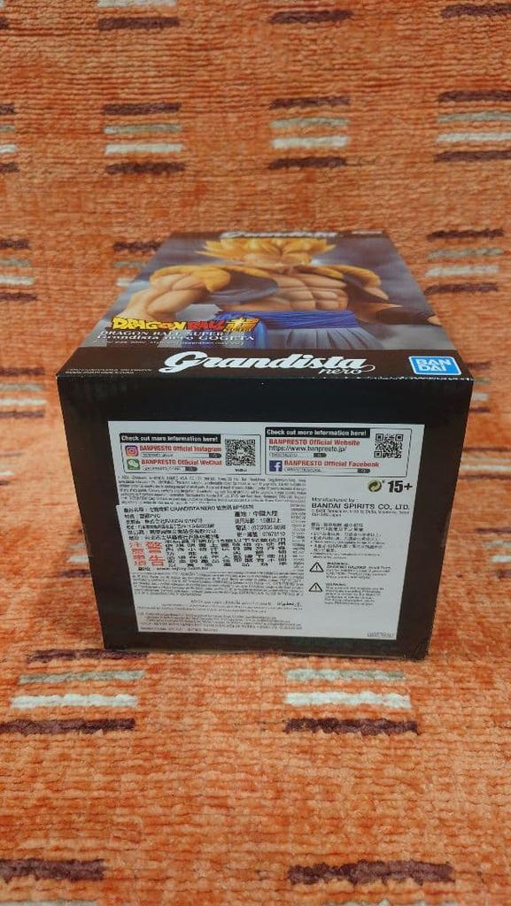[USED] Dragon Ball Figure Grandista Nero Gogeta Overseas Exclusive Overseas Authentic