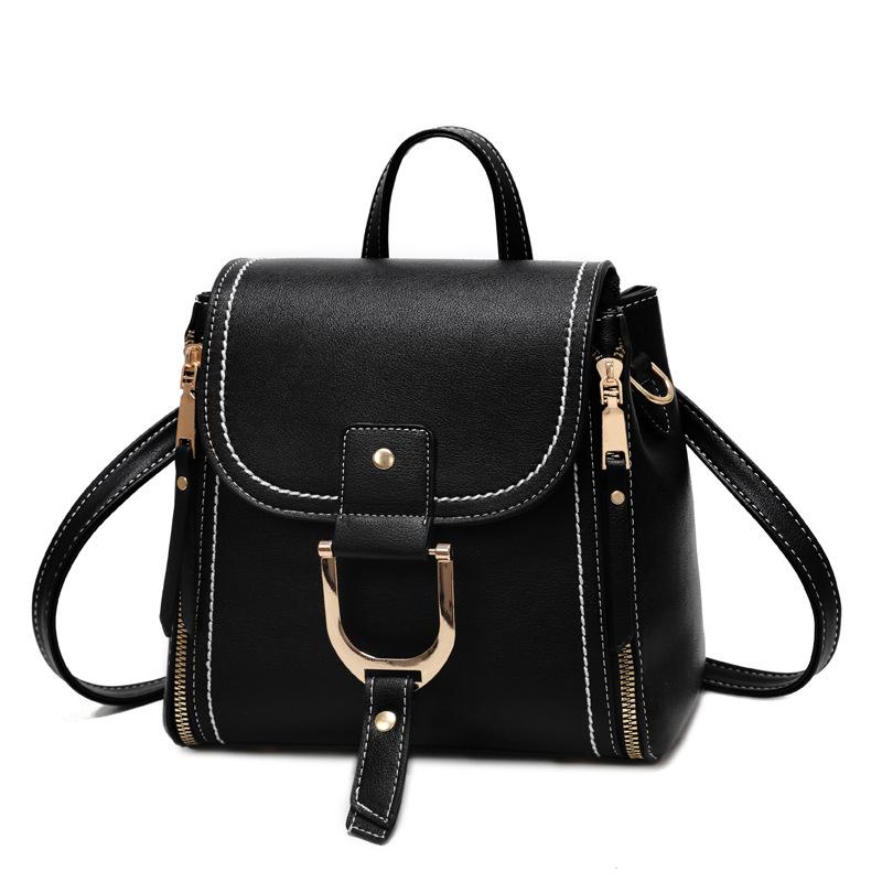 Bag Women's Large Capacity Backpack Women's 2025 New Retro Backpack Fashion Shoulder Crossbody Bag Women's Bag