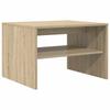 Coffee Table Sonoma Oak 60 x 50 x 40 cm Particleboard