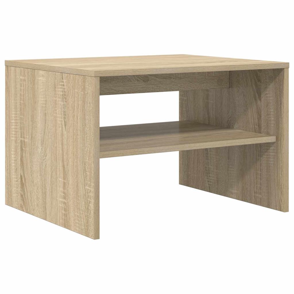 Coffee Table Sonoma Oak 60 x 50 x 40 cm Particleboard