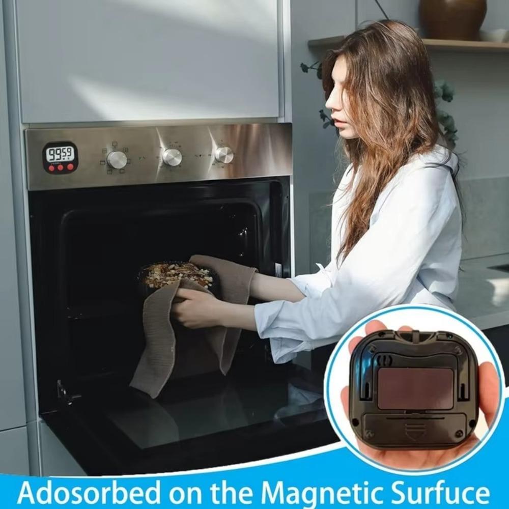 Stopwatch Visual Countdown Timer LCD Screen Alarm Clock  Home Office Study Tool