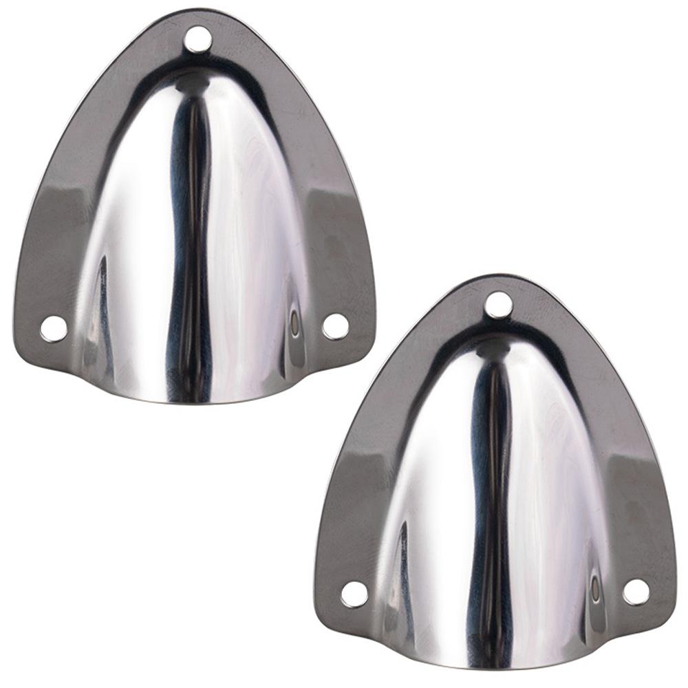 1/2PCS Stainless Steel Clam Shell Midget Boat Vent Hose Cable Clam-shell Cover Marine Yacht Ship Accessory Marine Hardware