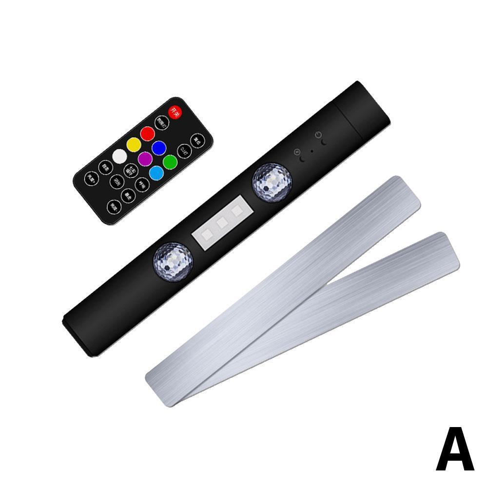 

Светодиодная автомобильная атмосферная лампа с беспроводным голосовым управлением RGB-подсветка для крыши, звездное освещение, USB-зарядка, декоративные фонари для салона автомобиля