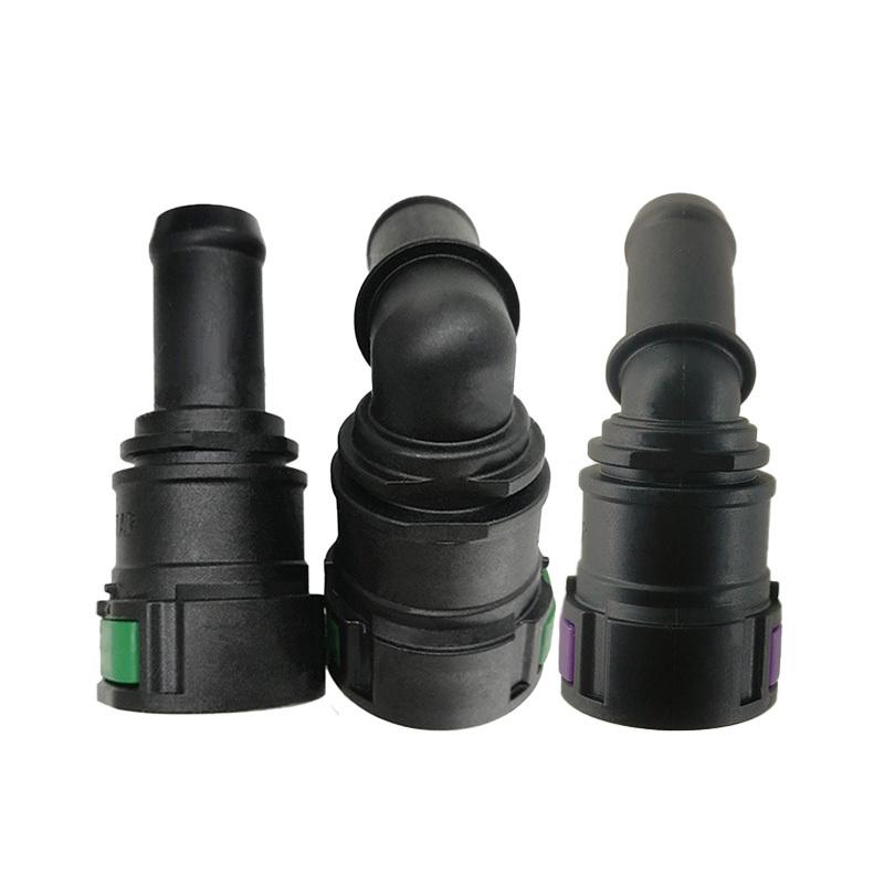 15.82 Female Connector Fuel Pipe Joint Auto Fuel Line Quick Connector Connect Pipe with 15mm Inner Diameter 1pc