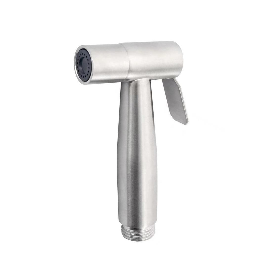 304 Stainless Steel Bidet Spray Gun Set - Toilet Flush Nozzle & Booster Combo