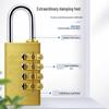BLOSSOM NL11 Copper 4-Dial Combination Lock