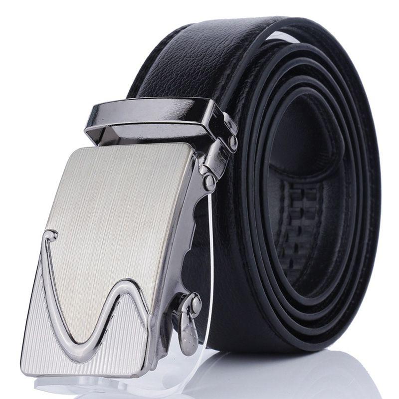 Premium Quality Men's Ratchet Dress Belt With Automatic Buckle For A Perfect Fit