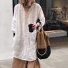 Blusa Larga Estiva Autunnale Camicie da Donna Moda Femminile Manica Lunga Cotone e Lino Blusa Top a Felpa Camicie Casual