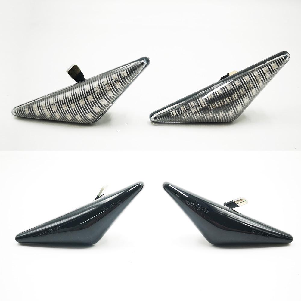 2PCS Led Dynamic Side Marker Turn Signal Light Sequential Blinker Light for Ford MONDEO 2000-2007 MK3 FOCUS MK1 1998-2004