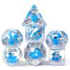 Cusdie Cute Animals DnD Dice Resin D4 D6 D8 D10 D% D12 D20 Polyhedral Dice Set for D&D Pathfinder Role Playing Table Board Games