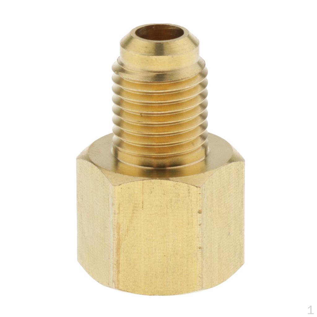 Solid Brass Regulator Adapter Fittings Replacement for Vacuum Pump