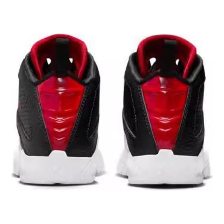 Jordan BLoyal Comfortable Non-Slip Shock Absorbing Wear-Resistant Mid-Top Basketball Shoes Kids sneakers Black White CK1426-016