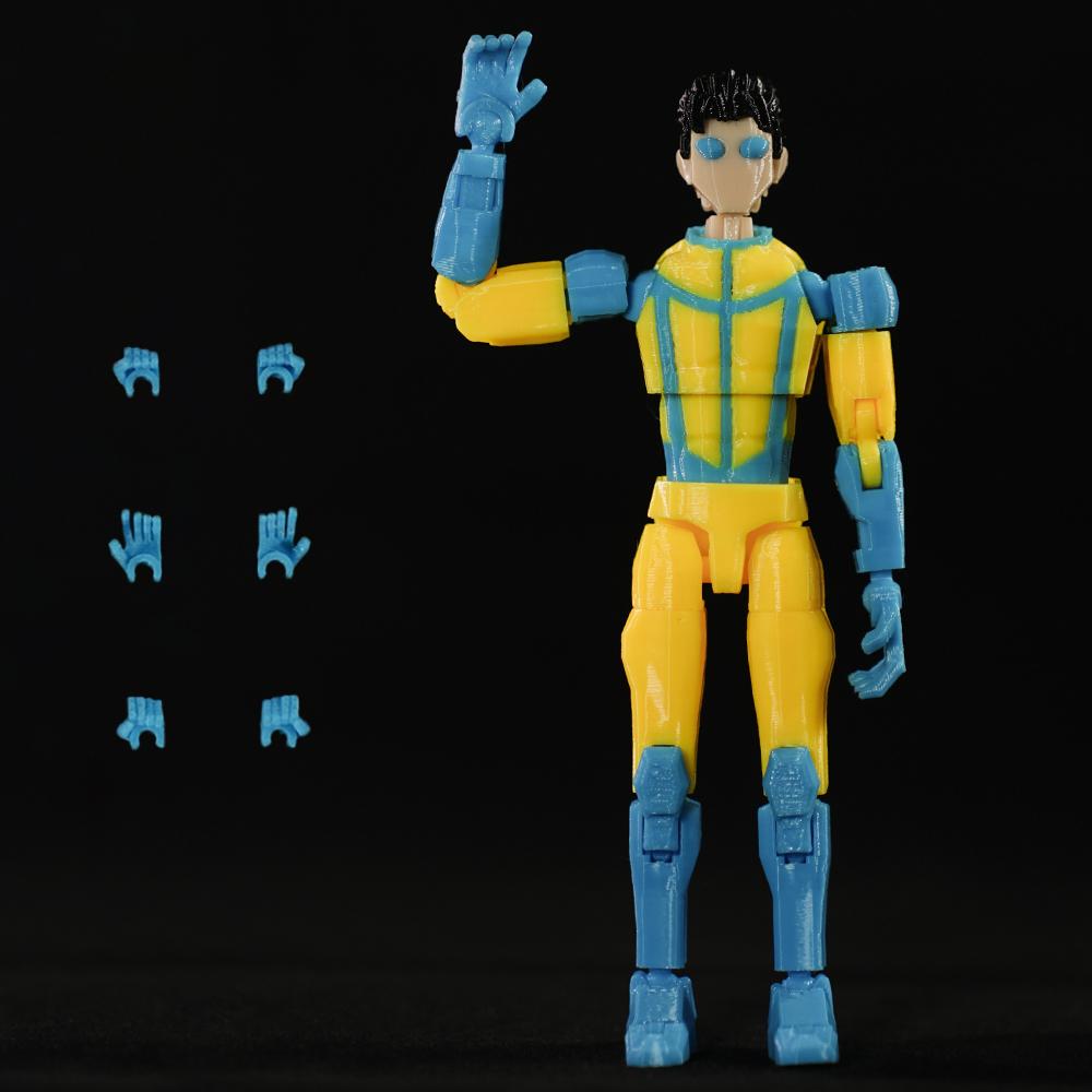

3D-друк Серія Invincible Всі Іграшки Фігурки Дії Аніме Модель Щасливий Макет 13 Супергерої Багатосуглобова Іграшка Прикраси Подарунки