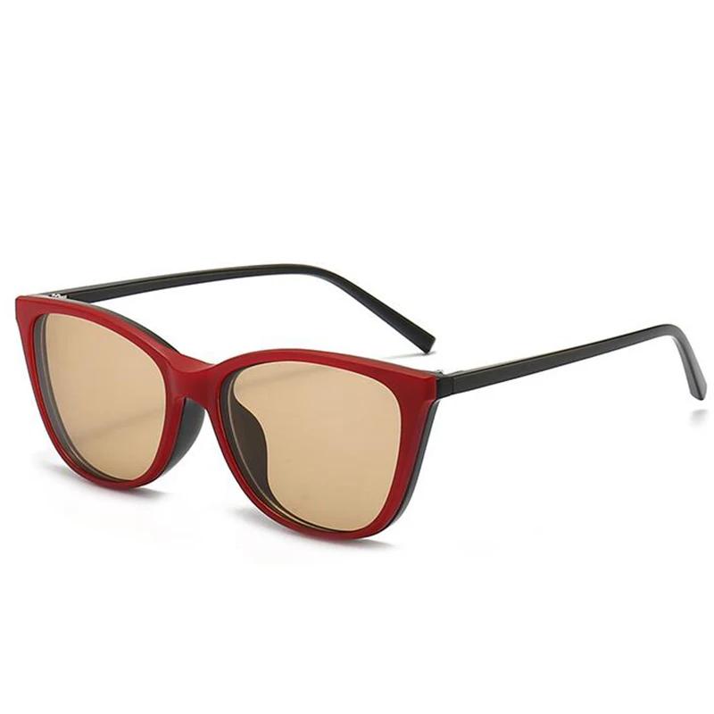 

2340D Cat Eyes TR90 Thin Frame Magnet Clip Myopia Glasses 0 -0.5 -1.0 -2.0 -2.5 -3.0 -3.5 -4.0 -5.0 To -6.0 0