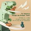 Batole Dinosaurus Lezecká Skluzavka Schody Hračka Závodní Dráha Herní Sada Elektrická Dobrodružná Skluzavka Horská Dráha Se Světlem Hudbou Dětský Dárek