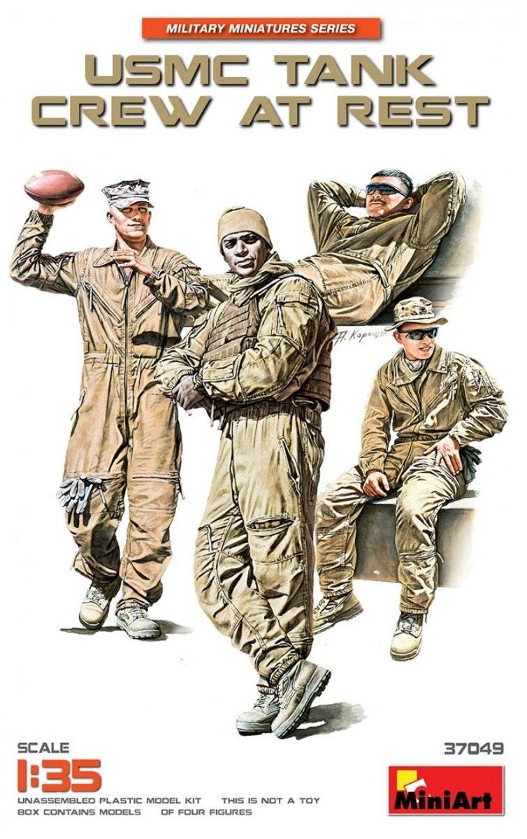 

Miniart Корпус морской пехоты США Отдыхает 4 детали пластиковая модель MA37049 1/35