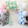 White Gold Balloon Garland Arch Kit Happy Birthday Party Decoration Kids Wedding Birthday Balloon Latex Baloon Baby