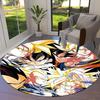 Tappeto Rotondo Dragon Ball, Tappeto per Soggiorno Camera da Letto Divano Sala Giochi Decorazione, Tappetino Antiscivolo 49
