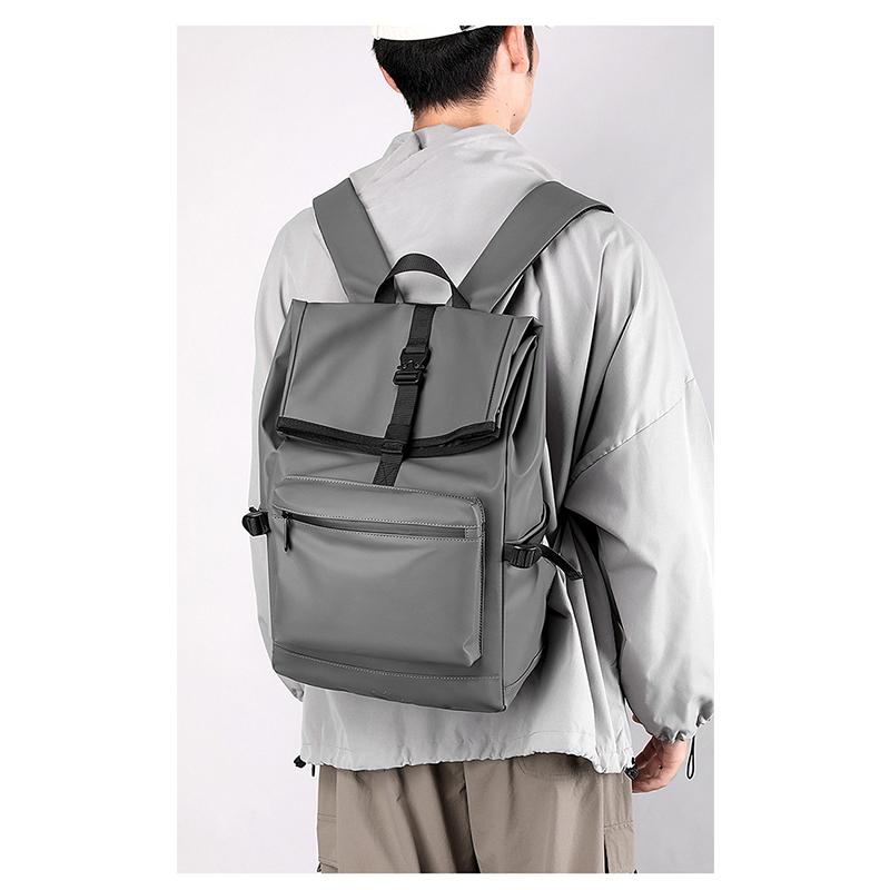 Lässiger Rucksack für Herren, Business-Reisetasche, großer Computer-Rucksack, leichte Schultasche für Studenten