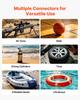 VEVOR PCP Hand Pump, 3.5 Stage, High Pressure Air Rifle Filling Stirrup Pump, 31.03 MPa 4500 PSI, with Oil-Moisture Filter, Pressure Gauge