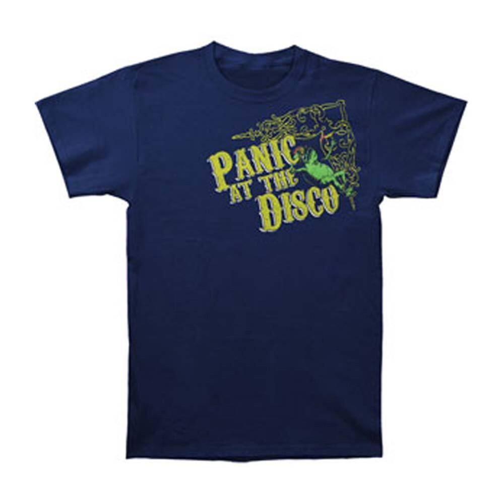 Panic At The Disco Boys  Frog T-shirt Youth Blue Unisex T-Shirt L