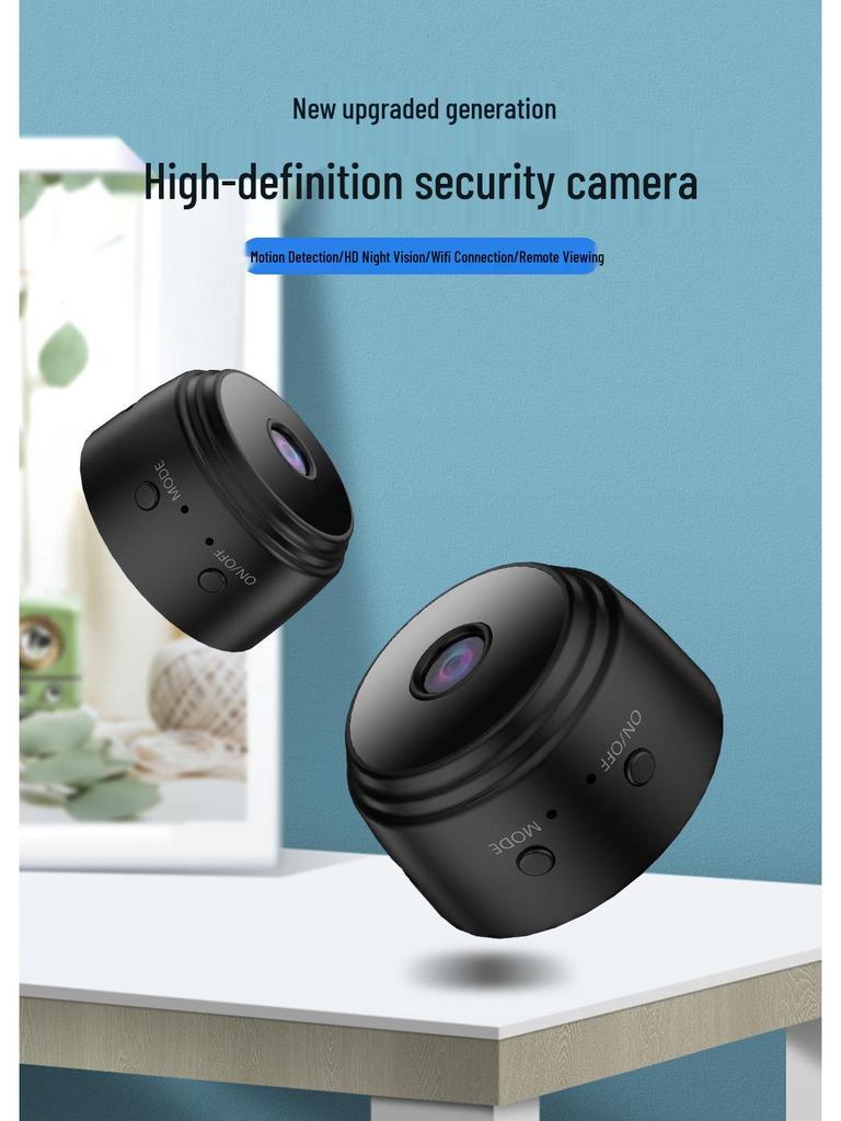 A9 Wireless HD Night Vision Home Security Camera with Magnetic Mount
