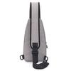 MEXICAN Men's Chest Bag, Travel and Casual, Crossbody Bag, Phone Waist Pack, Canvas Backpack, Cycling, Gray