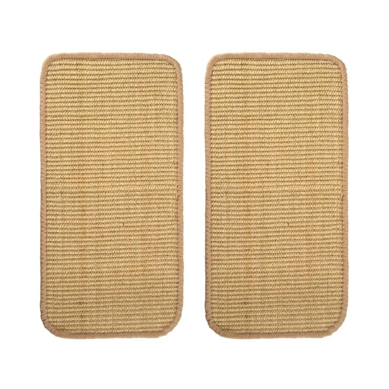 

2 Piece Sisal Scratching Board Set For Cats Wall Climbing Post With Textured Surfaces To Attract Kittens 1