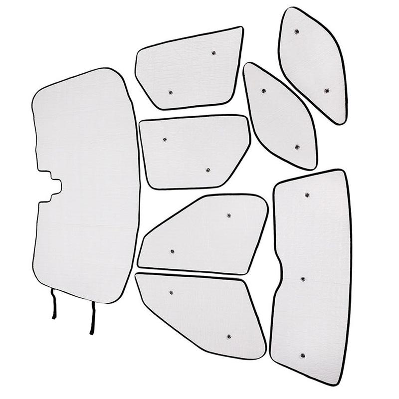 Auto Vorhang Anti-UV Sonnenschutz Visier Abdeckung Windschutzscheiben Sonnenschutz Isolationsset Für Land Rover Discovery 5 Zubehör