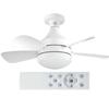 Ceiling Fan Light with Remote Socket Ceiling Fan Timing Wireless Fan 3 Gear Wind Speed 5 Blades for Living Room Bedroom