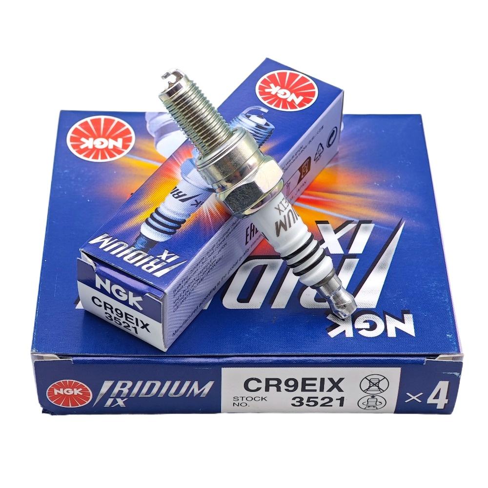 

4PCS CR9EIX 3521 Motorcycle Iridium Spark Plug CB400 CBR VTR RZR XP900 XP1000 XP 900 for SUZUKI GSXR CR9EIA-9 IU27 5448 4PCS CR9EIX 3521