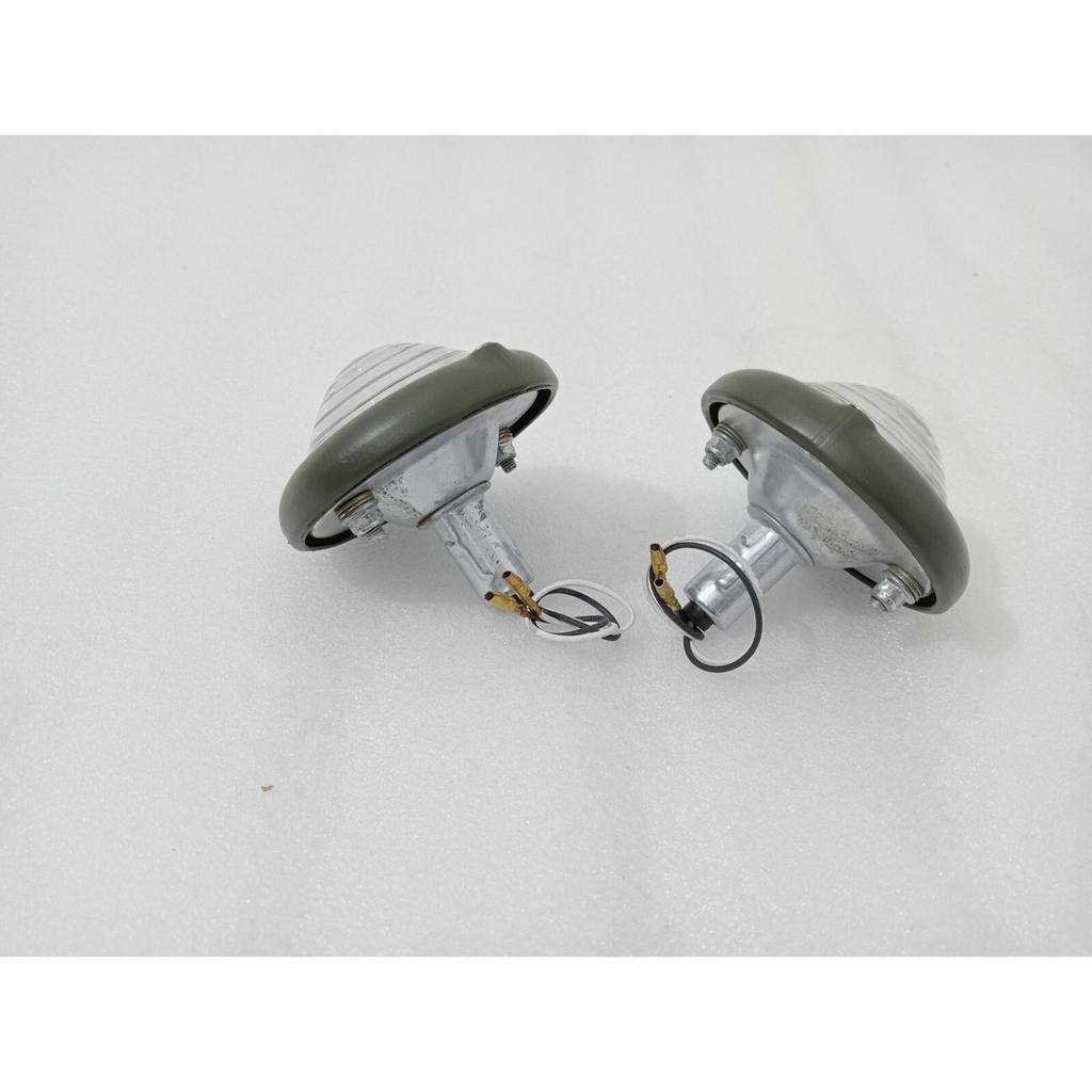 Parking Turn Signal Indicator Clear Glass Light For Willys Jeeps |Fit For