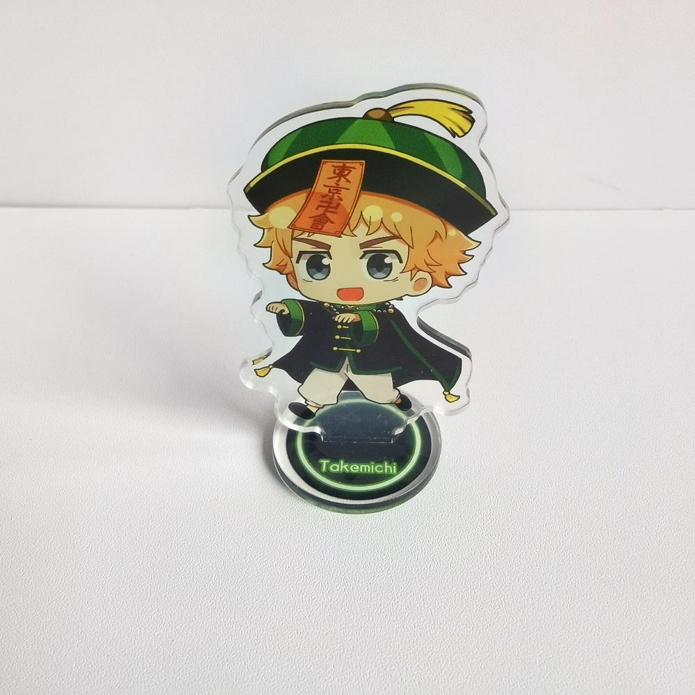 Anime Tokyo Revengers Figure Acrylic Stand Manjiro Ken Takemichi Hinata Atsushi Cosplay Model Plate Desk Decor Standing Fans Hot