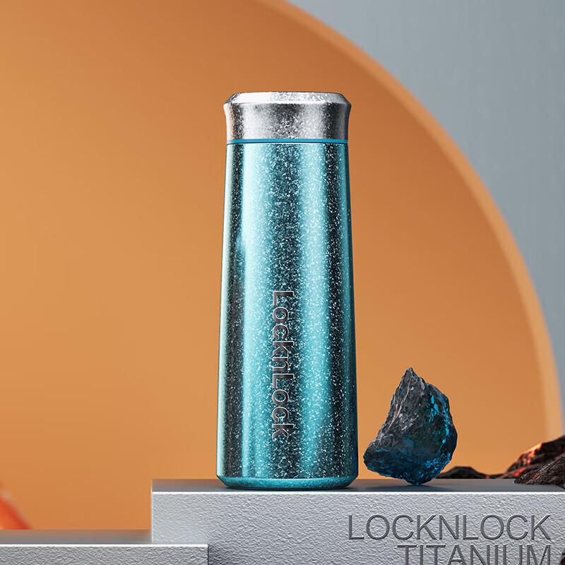 Термокружка LocknLock с титановым ситечком для чая, 420 мл