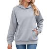 Solid Casual Loose Hoodies For Woman 2025 Autumn Designer Women's Oversized Long Sleeve Pullover Sweatshirts Vintage Female Tops