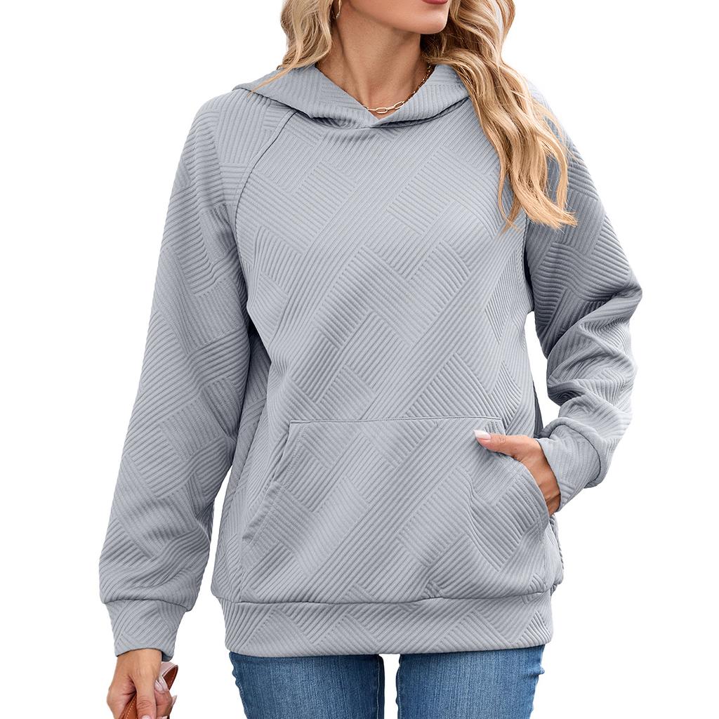 Solid Casual Loose Hoodies For Woman 2025 Autumn Designer Women's Oversized Long Sleeve Pullover Sweatshirts Vintage Female Tops