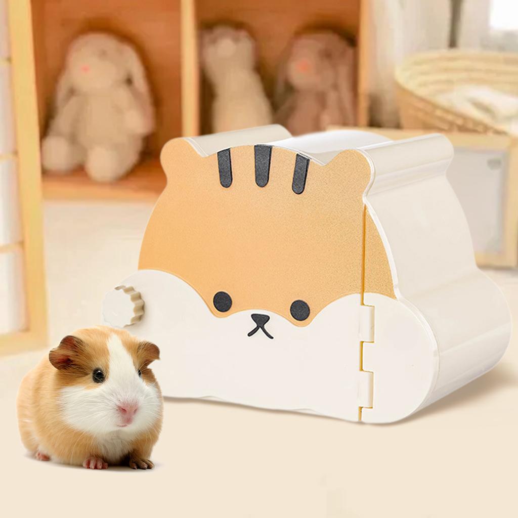 Hamstergömställe Hus Söt Hamstergömma Grotta Sovbo Liten Djurnäste Hamsterbur Tillbehör för Litet Husdjur Igelkott
