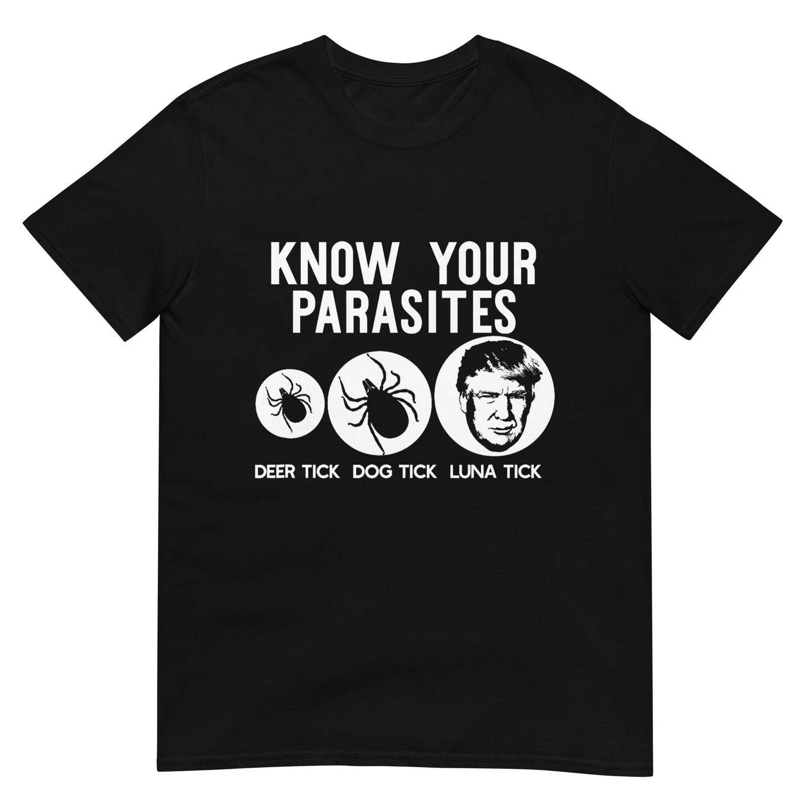 

KNOW YOUR PARASITES Anti-Trump RESIST T Shirt Funny Gift T-Shirt M