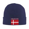 Denmark flag  Beanie Hats  Skullies Beanies Unisex Adult Hip Hop Elastic Caps Spring Outdoor Graphic Bonnet Hats
