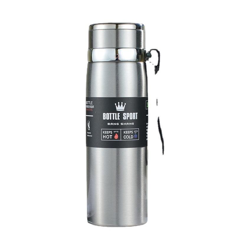 Θερμός Μεγάλης Χωρητικότητας 800ml/1000ml Φιάλες κενού Φορητό Θερμός από Ανοξείδωτο Ατσάλι Παγούρι Κούπα Ταξιδιού για Τσάι Θερμός Γραφείου