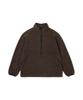 Snow Peak Recycled Wool Boa Pullover Dark Size S JK-25AU022, Top, Sweatshirt, Men's/Women's, Brown,